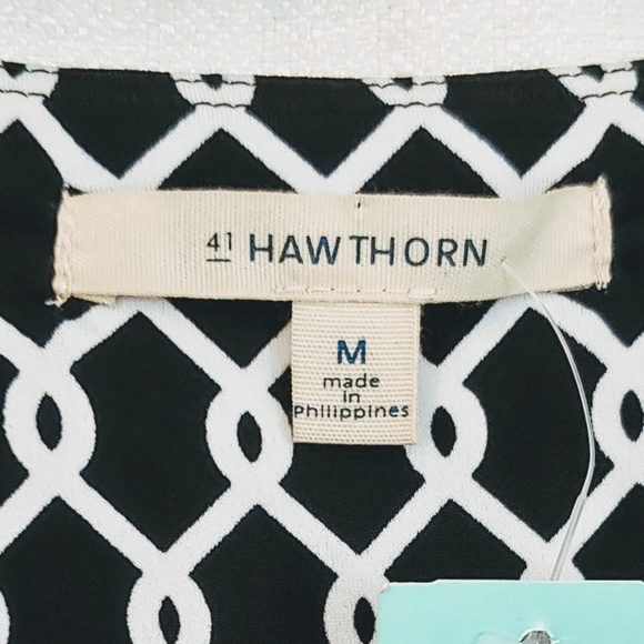 41 Hawthorn | Maglin Zipper Henley Knit Top | M - Picture 3 of 7